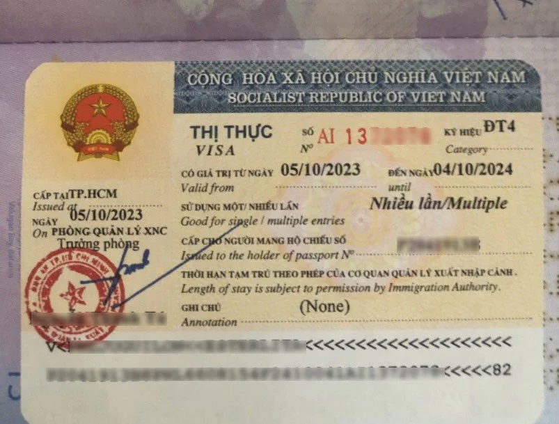Vietnam visa extension services