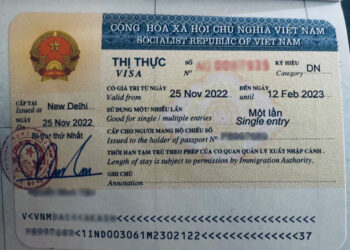 Vietnam business visa for Indian citizens