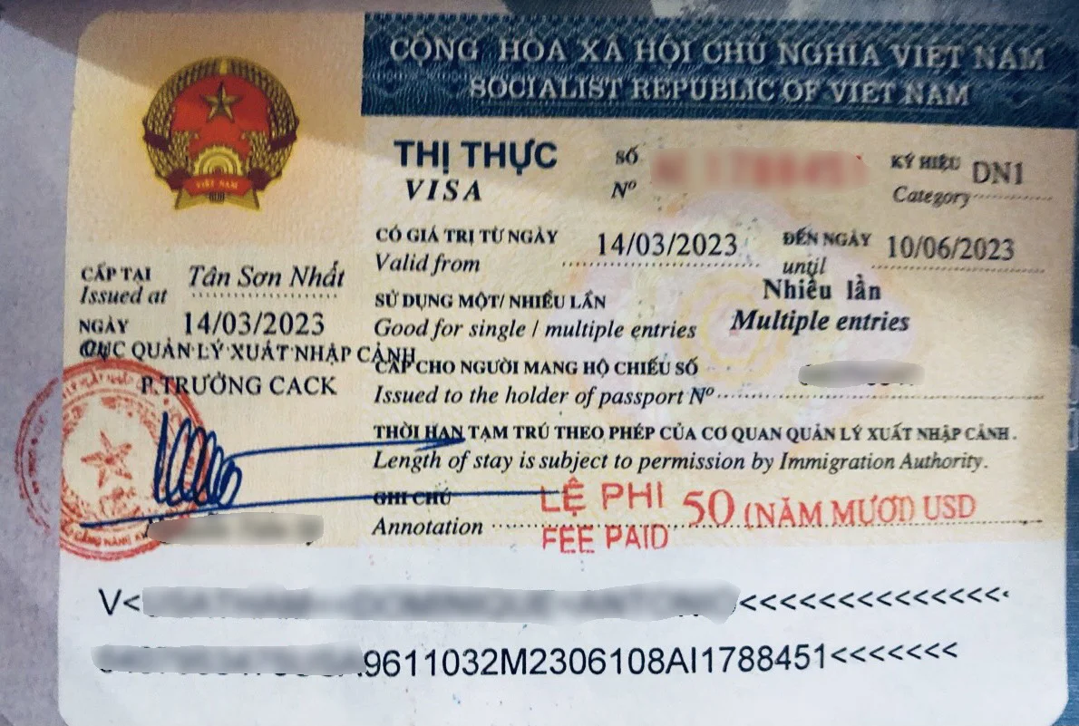 Vietnam Visa for South African citizens 