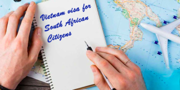 Vietnam visa for South African Citizens