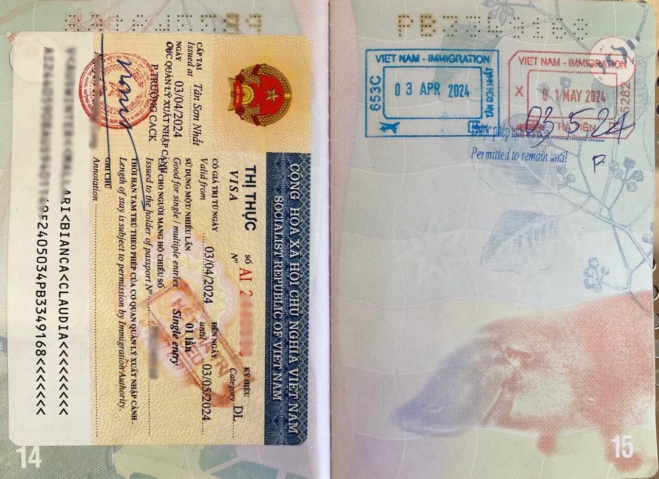 Vietnam tourist visa for Australians