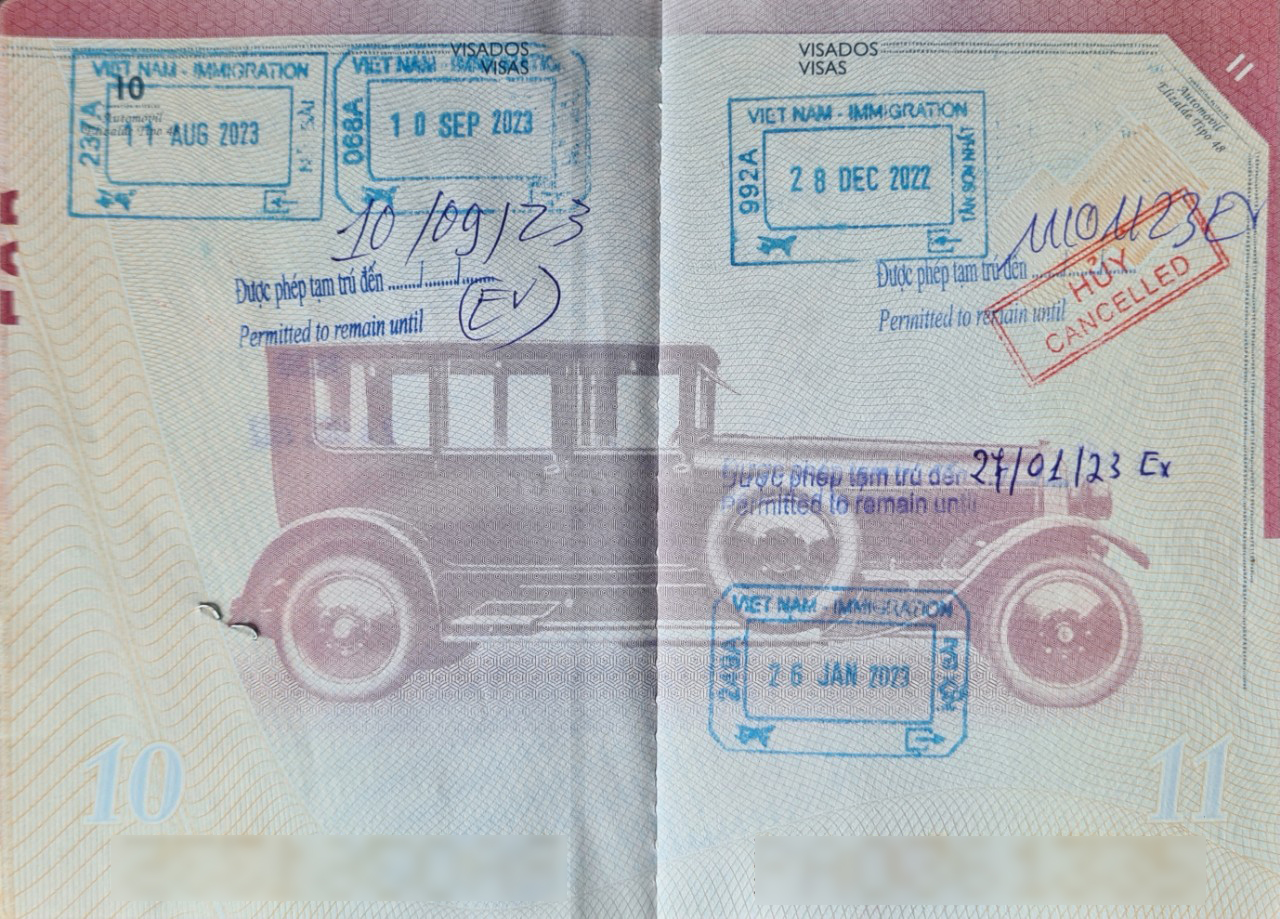 Vietnam tourist visa form Chad