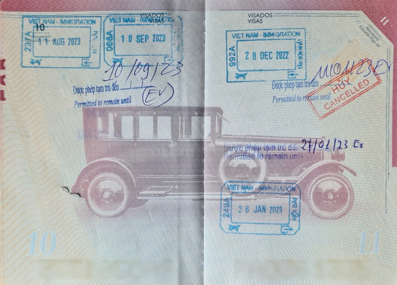 Vietnam tourist visa in Venezuela