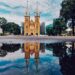 Notre Dame Cathedral and the city post office of Saigon