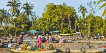 Lan and Phung islands of Mekong Delta